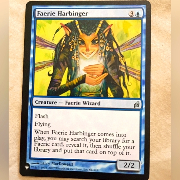Faerie Harbinger Card - Picture 1 of 1